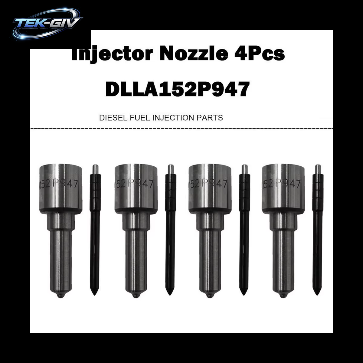 4PCS Neue DLLA152P947 Diesel Injektor Düse Für Kraftstoff Injektor 95000-6250 Für Nissan Navara D22 D40 Frontier 2,5