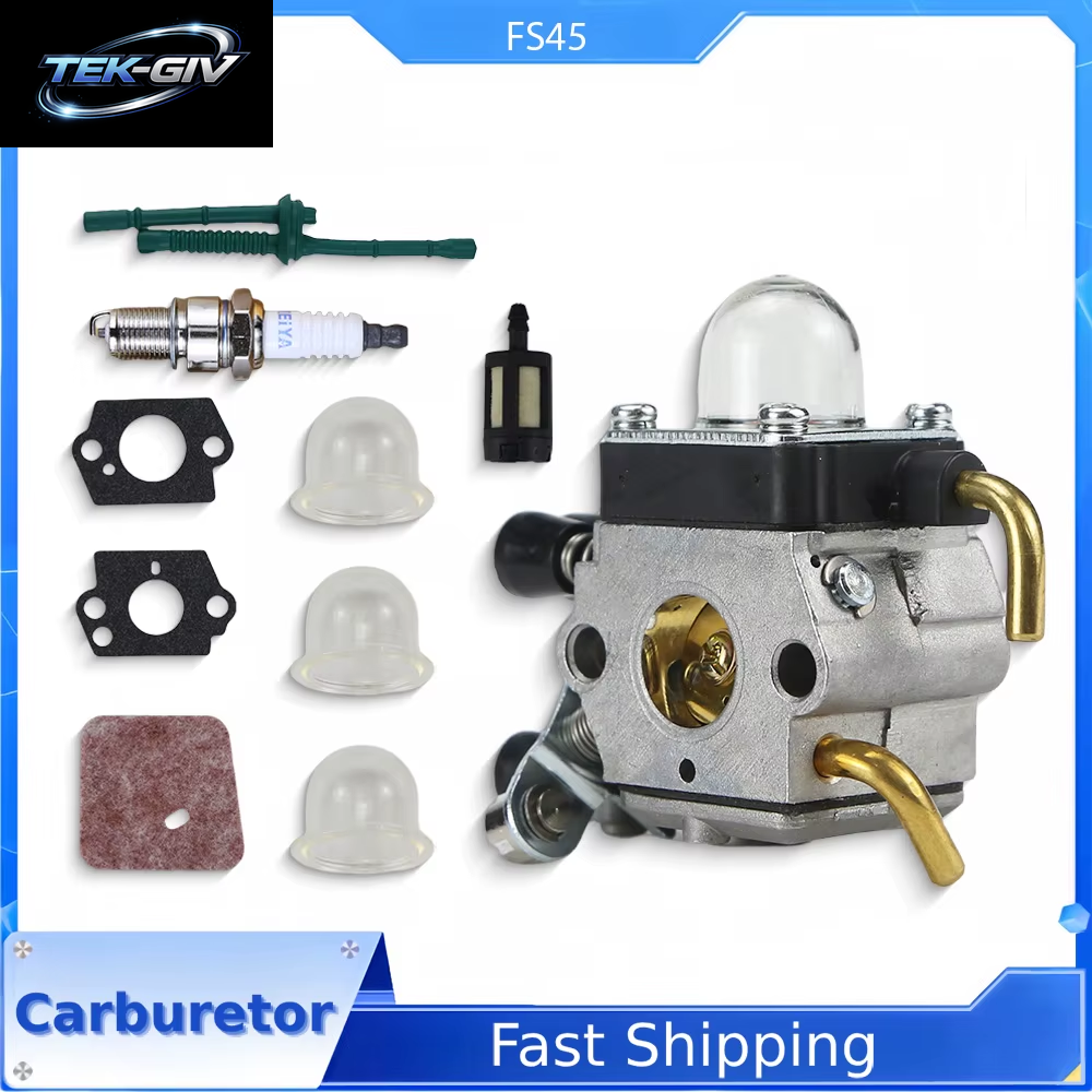 FS45 Vergaser Für Stihl FS46 C1Q-S143 C1Q-S153 4 Cm Motor FS45 FS46 FS55 FS74 Freischneider String Trimmer Carb