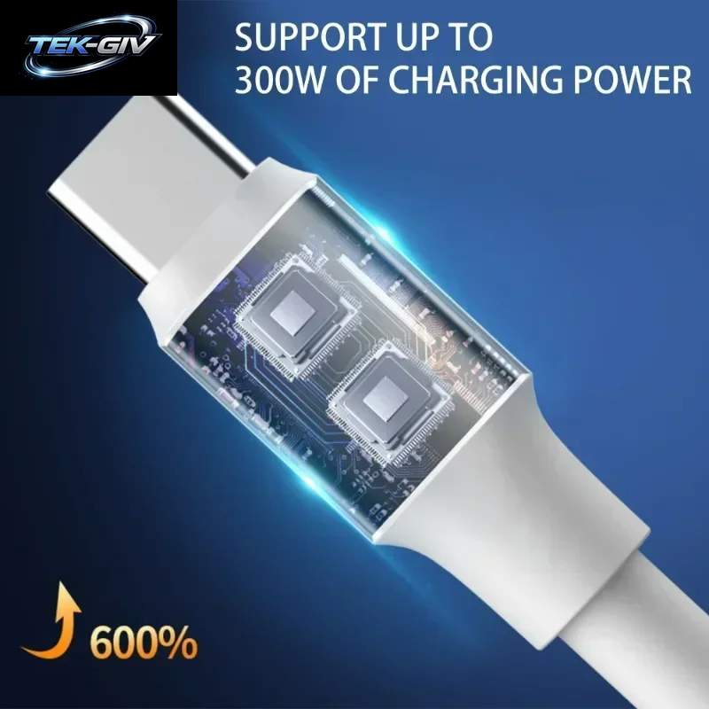 300 W Superschnellladung USB Typ C Datenkabel USB Auf Typ C Datenleitung Schnellladegerät Für Samsung Xiaomi Huawei Android Universal