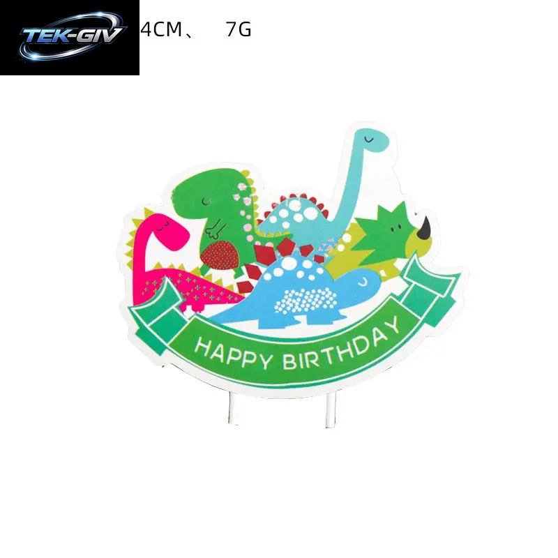 Dinosaurier Geburtstag Party Dekoration Papier Geschirr Set Tassen Teller Tischdecke Thema Luftballons Glücklich Hintergrund Liefert Für Kinder Jungen