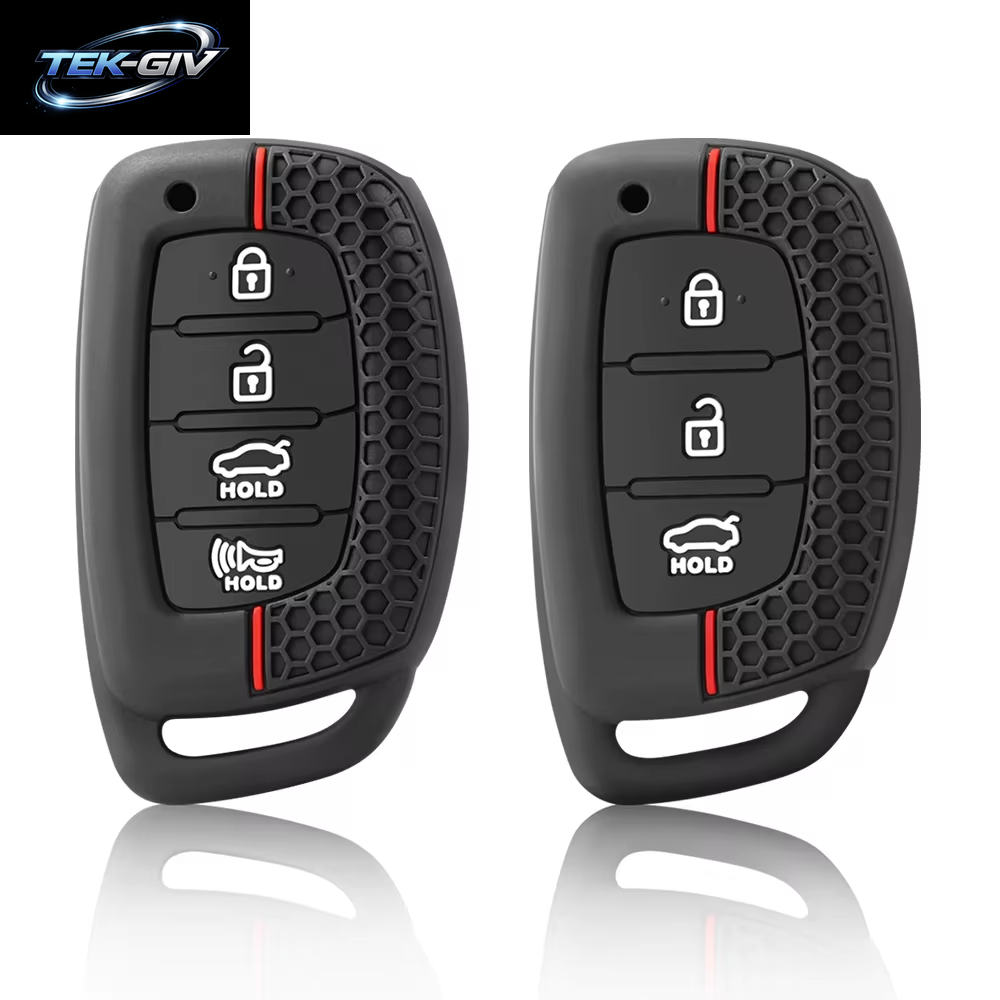 Silikon Auto Smart Key Fall Abdeckung Für Hyundai Creta Ix35 Ix45 I10 I30 I40 Tucson Santa Fe Rena Sonata Elantra Zubehör