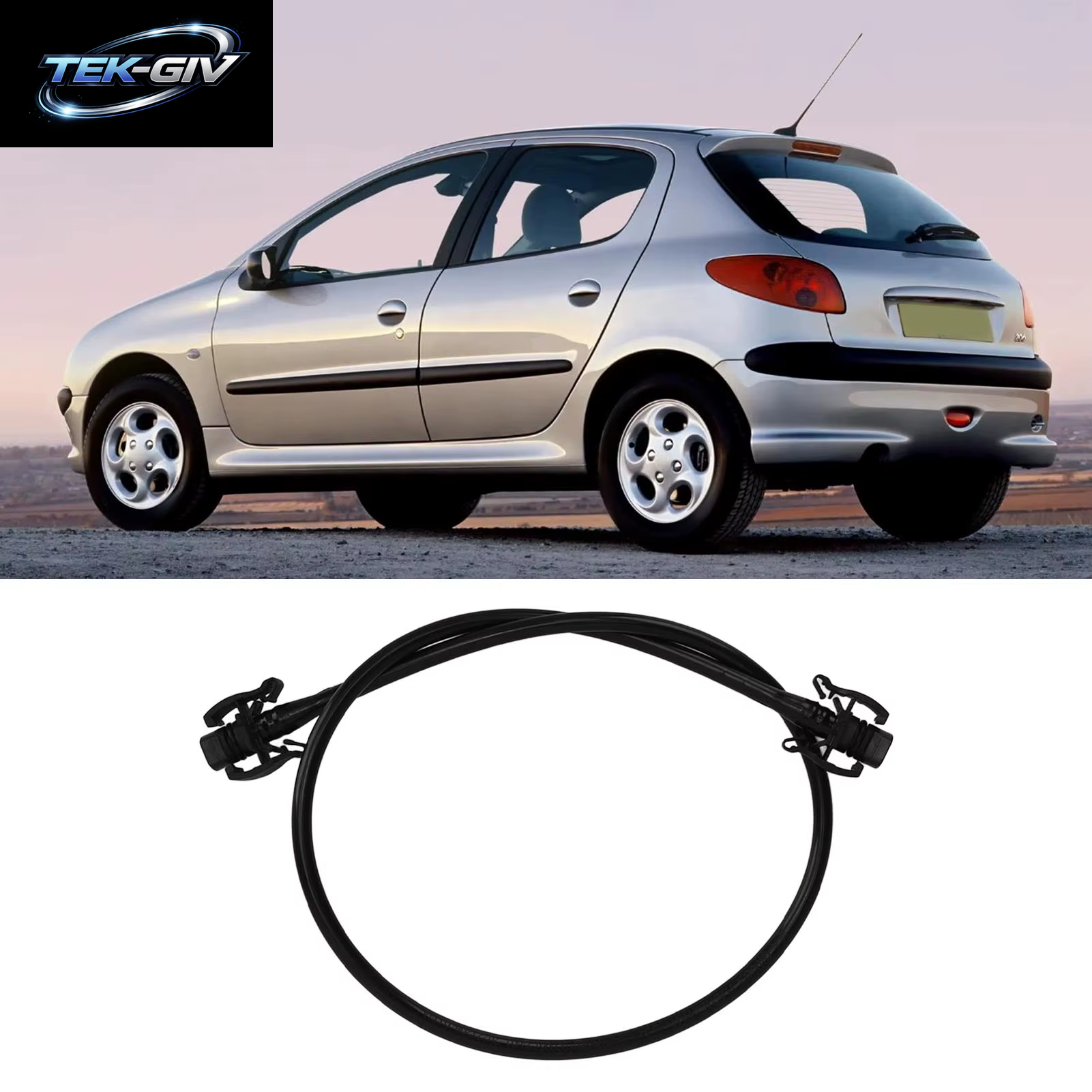 Wasser Rücklauf Leitung Gas Entfernung 1323 Y2 Kühler Wasch Rohr Gummis Ch Lauch Für Peugeot 206 207