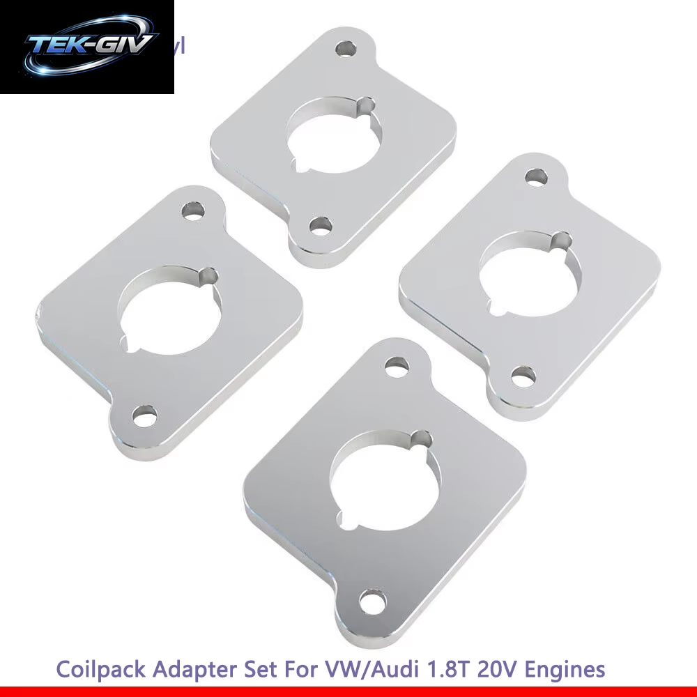 Premium Billet Coilpack Adapterplatten-Set | 20 V 1,8 T Auf 2,0 Tfsi-Konvertierung | Must-Have Für Vw/Audi Tuning-Enthusiasten