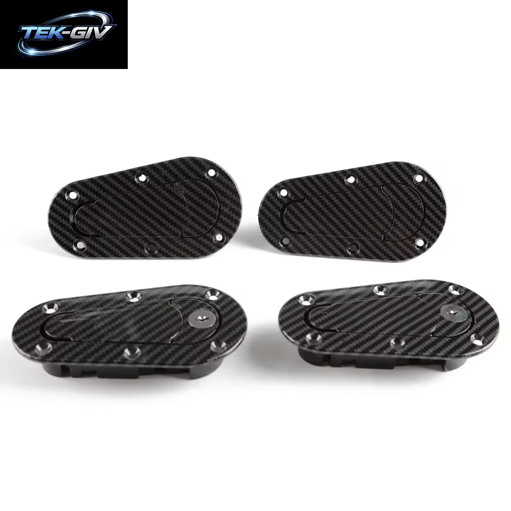 Universal Racing Car Unterputz Schnellspanner Fronthaube Motorhaubenverriegelungsstift Mit / Ohne Schlüsselverriegelungssatz, Schwarz / Carbon