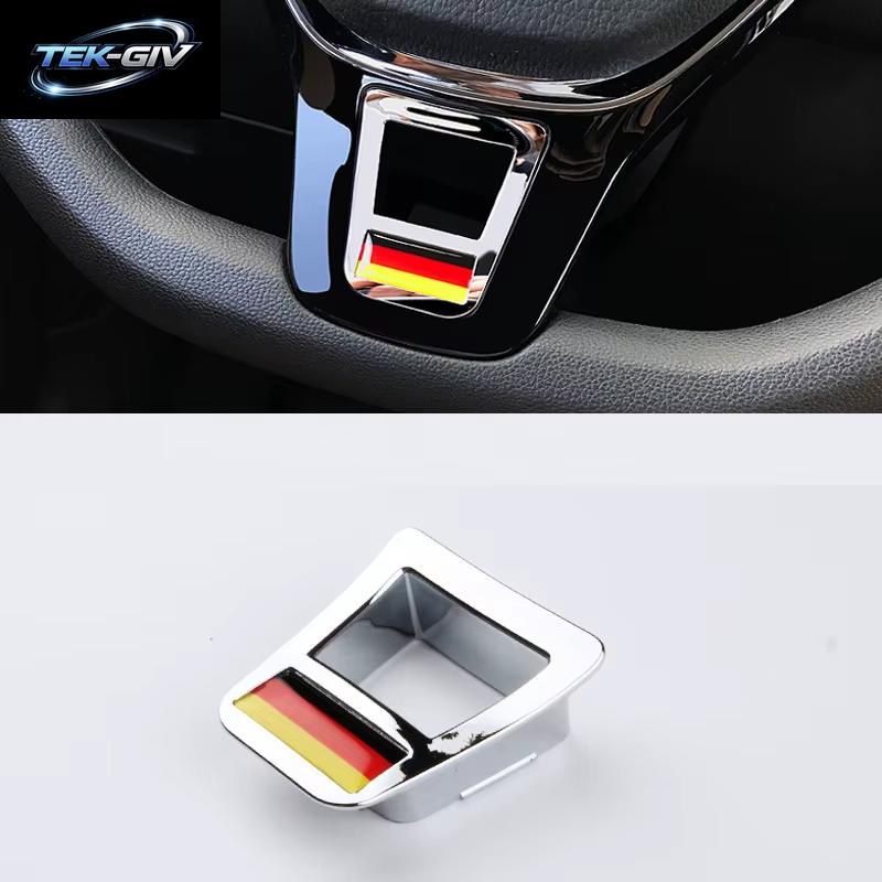 Auto Styling Lenkrad Abdeckungen Aufkleber Zubehör Für Volkswagen GOLF 7 Gti MK7 POLO 2014 2015 Passat B7 2015 B8 MK6 Jetta