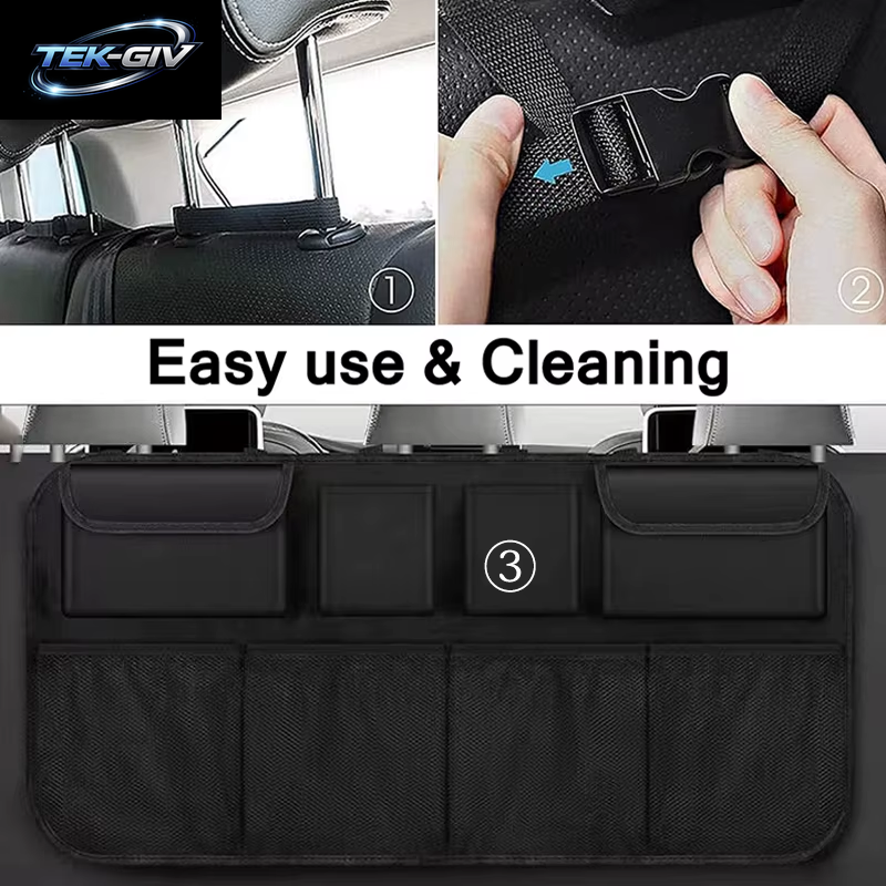 Kofferraum Hängen Aufbewahrung Tasche Rücksitz Universal Große Kapazität Oxford Wasserdicht Multi-Pocket Auto Kofferraum Aufbewahrung Tasche Organizer