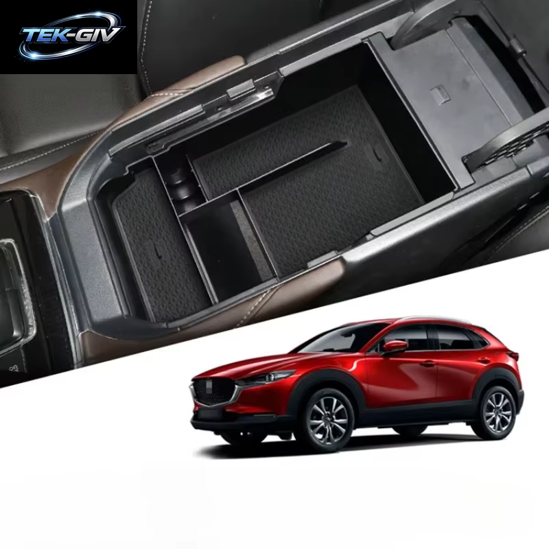 Für Mazda CX-30 CX30 2020-2024 Mittelkonsole Armlehne Aufbewahrungsbox Fach Organizer Zubehör Aufräumen