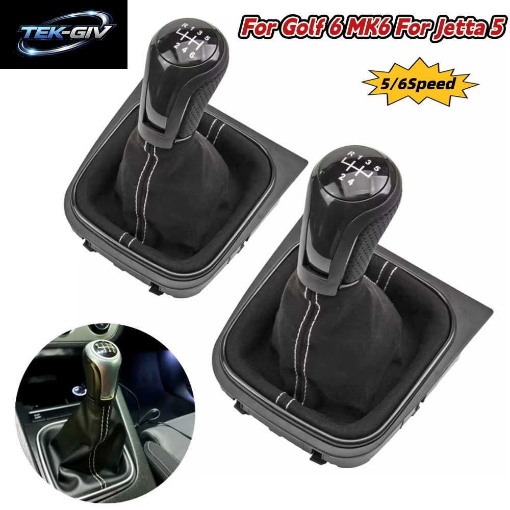 5/6 Geschwindigkeit Manuelle Schalthebel Knopf Boot Für Golf 5 MK5 Für Jetta MK3 Für SCIROCCO III Ersatz Auto Innen Teile