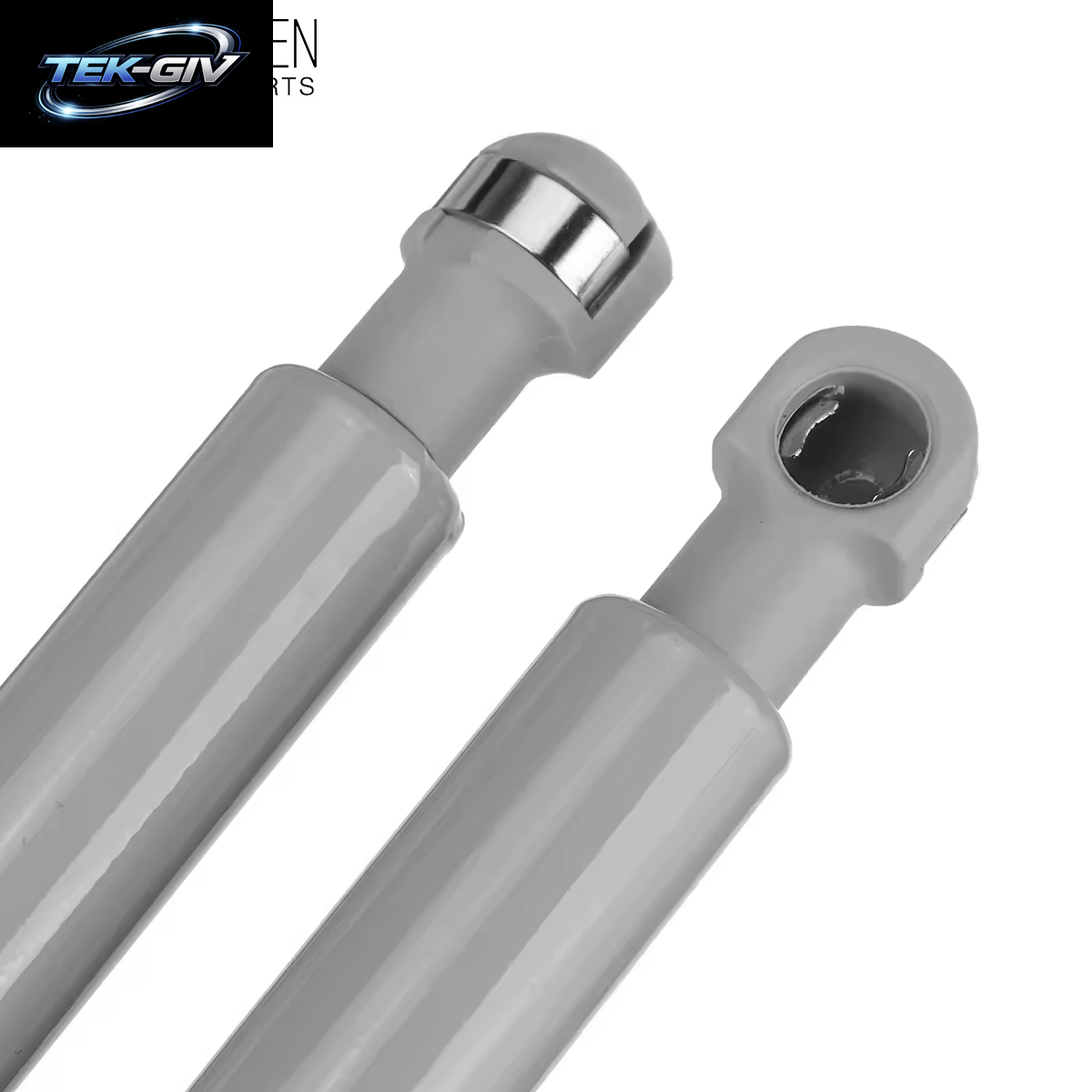 Graue Stützstange 195 Mm 8 Mm Auto-Gasdruckstangen Gasfederhaube 250 N 380 N Stützstange Stoßdämpferlift Für Wohnmobil, Bett, Fenster, Bus, Wohnwagen