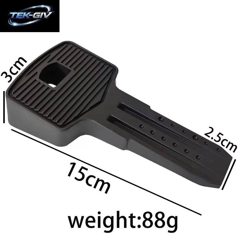 Kreativ ​ ​ Schlüsselförmiger Türstopper Ohne Bohren, Tpr-Keil-Türstopfen, Sichere, Geräuschlose Türstopper, Flexibler Und Langlebiger Türstopper