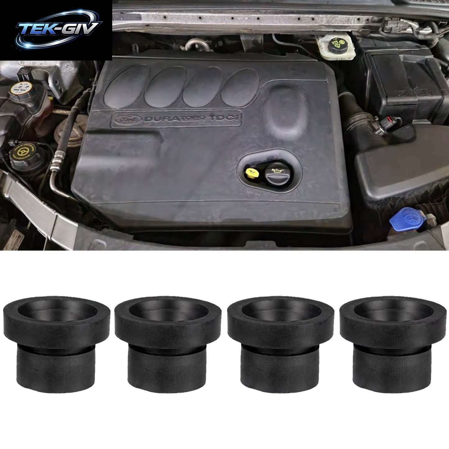 4X Gummi Motor Abdeckung Tülle Puffer Montieren Bush Stopper Motorhauben Dichtungen Für Volvo C30 V70 C70 S40 V50 S80 2007 2008 2009