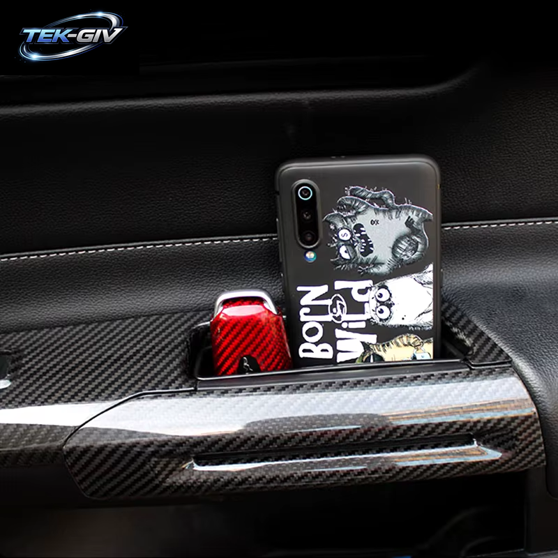 Auto Tür Armlehne Griff Lagerung Box Slot Fall Für Ford Mustang 2015-2021 Innen Zubehör