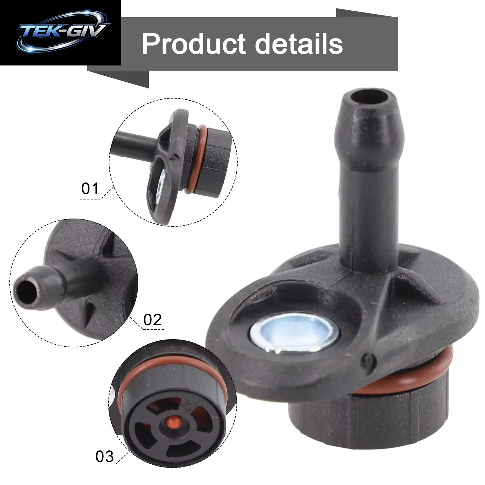 Reparatur Satz Für Vakuumpumpen Ventil Für Ford Transit-Tourneo-Kurier 2014-Für Ford Focus Für C-Max Für Fiesta Vakuumpumpen-Rückschlag Ventil