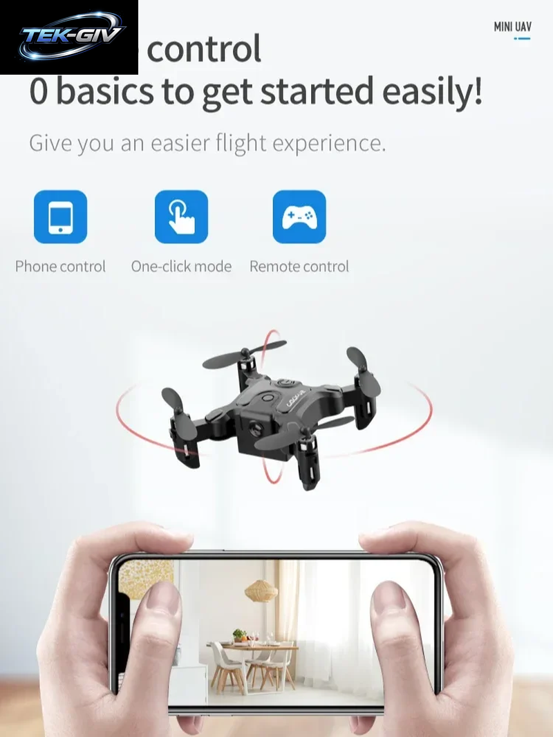 V2 Neue Mini-Drohne Professionelle Hd-Kamera 5G WLAN FPV Luftdruck-Höhenhaltung Faltbarer Quadcopter Rc-Drohne Spielzeug UAV 2026
