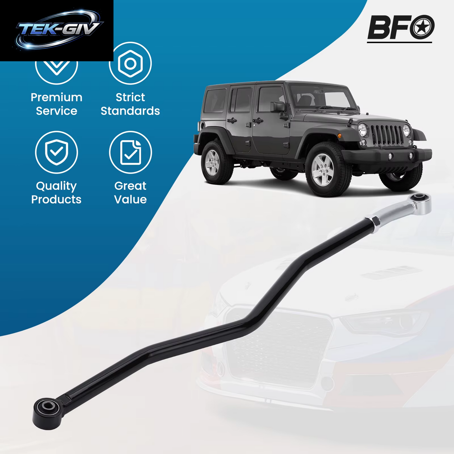 Hinten Verstellbare Spurs Tange Für Jeep Wrangler JK 2015-2019 2007 2018 0-6 "Lift