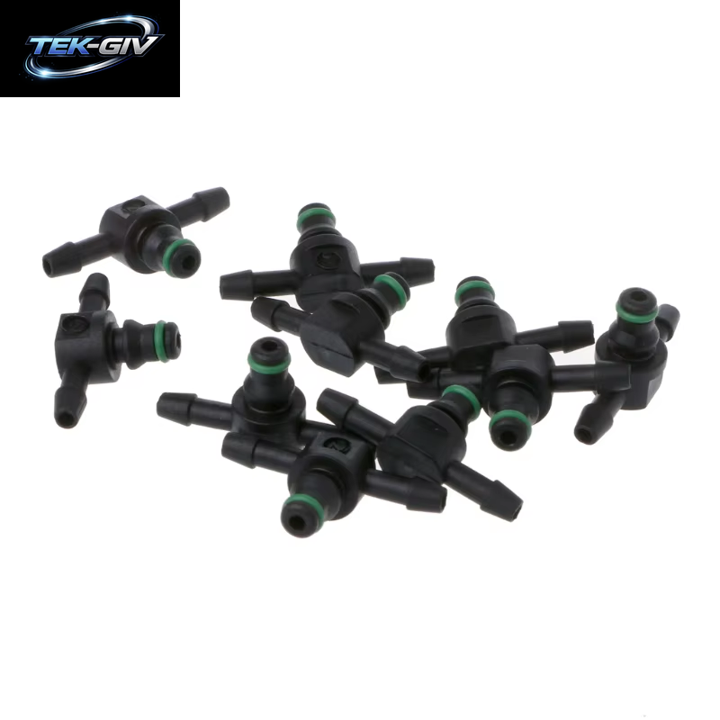 10 Pcs Neue T Typ Stecker Rohr Schlauch Joiner Rohr Kraftstoff Für Bosch 110 Serie Injektor