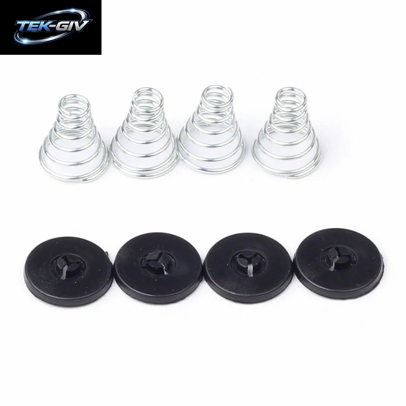 2 Teile/Satz Auto Auto Universal Elektrische Kühler Fan Ventilador Montage Kit 8X 9 "Krawatten 16X Gummi Pads 8X Anschlüsse 8X Frühling