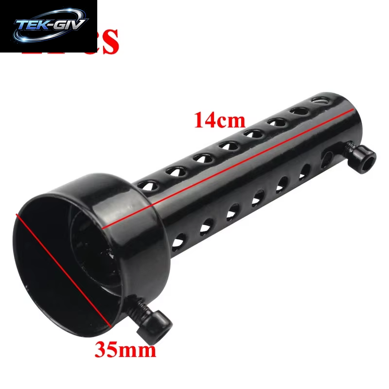 2X 35Mm 42Mm 45Mm 48Mm 60Mm Universal Motorrad Can DB Killer Schalldämpfer Schalldämpfer Noise Sound Eliminator Auspuff Einstellbar Schwarz