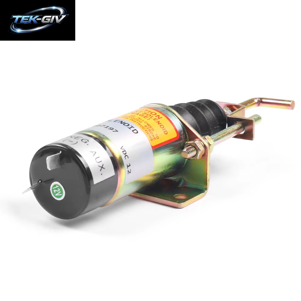 36607197 12V Kraftstoffabschaltmagnet Ersetzen Für Lister Petter Kraftstoffabschaltung Magnetventilabschaltung TT 100492