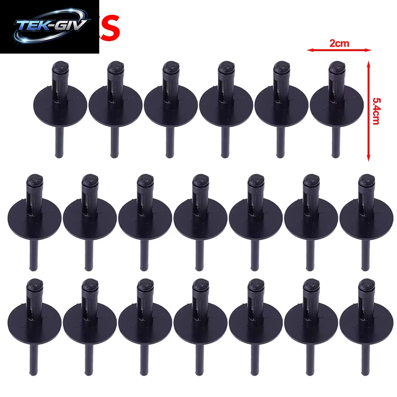 6Mm Auto Kotflügel Kern Nieten Stoßstange Clip Kunststoff Expansion Für BMW X1 E84 X3 E83 F25 X5 E53 E70 X6 E71 E72 7 Radlauf Verschluss