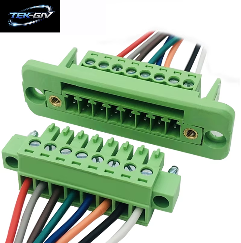 1Set Pitch 3,81Mm 2P/3P/4P/5P/6P/8P/9P Steckbare Terminal Block Stecker JM15EDGKM 3,81Mm Pitch