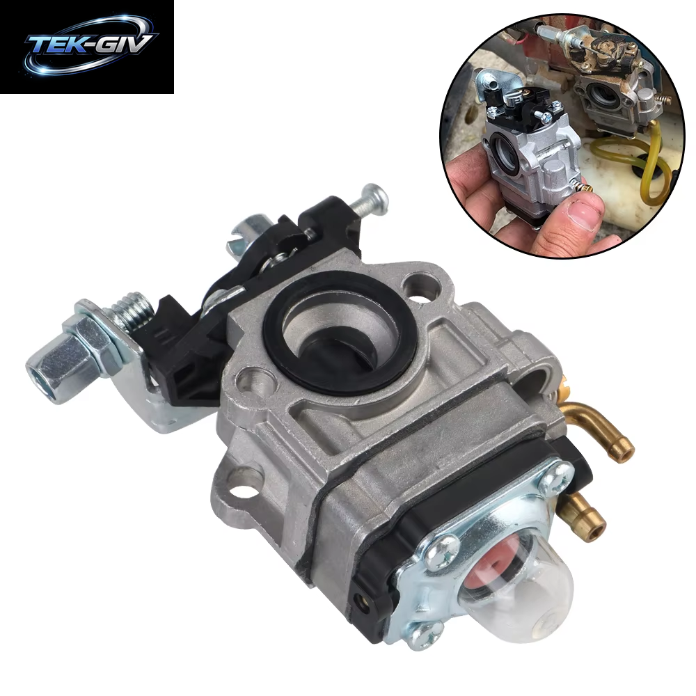 Roller Freischneider Vergaser Carb Für Trimmer Cutter Kettensäge 11Mm Vergaser Für 40CC 43CC 49CC 2-Takt Pocket Bike Roller