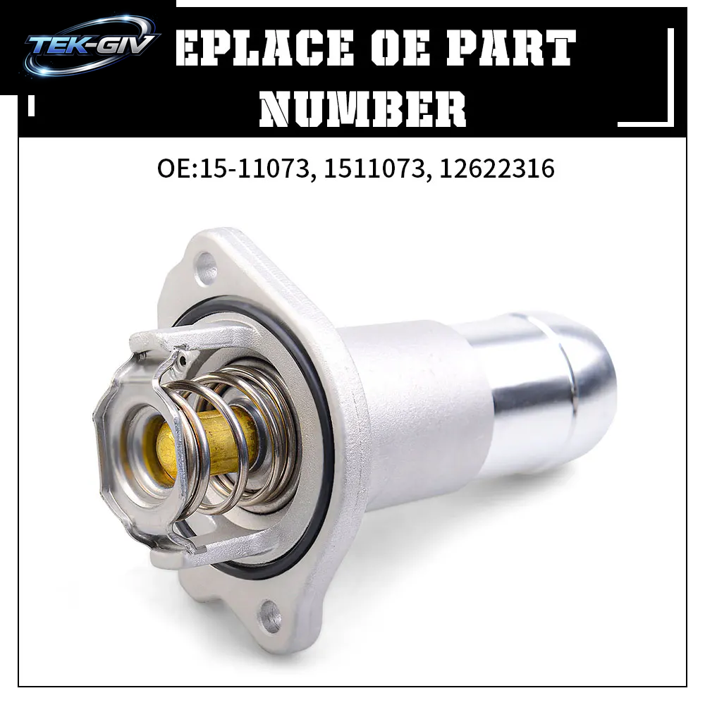 OEM Anzahl 12622316 1511073 Auto Motor Kühlmittel Thermostat Gehäuse Für Chevrolet Colorado GMC Canyon Hummer H3