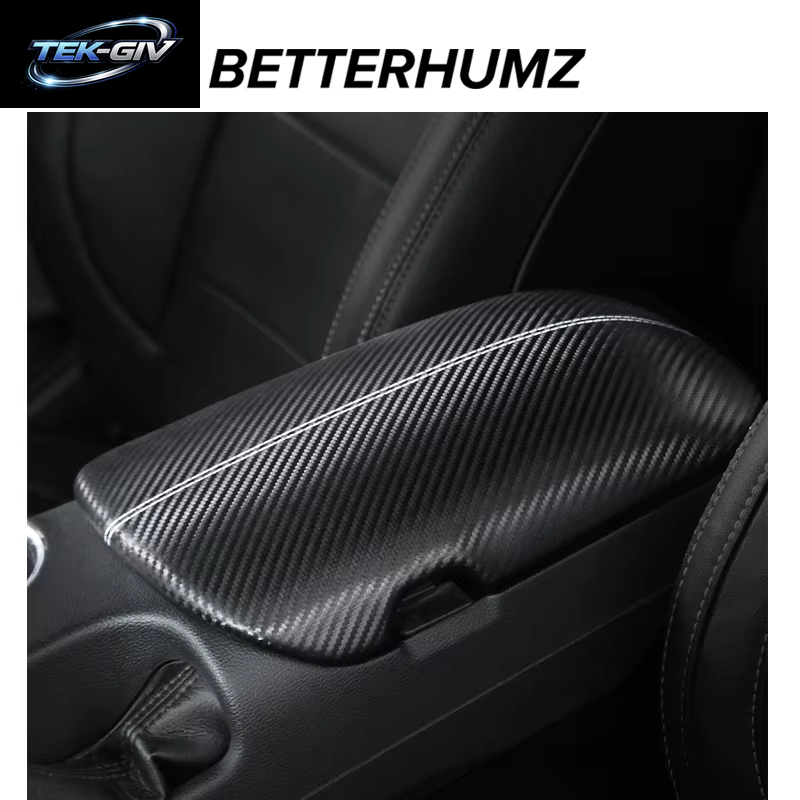 Für Ford Mustang 2015-2023 Hergestellt Aus Alcantara Wrap Mittelkonsole Armlehne Box Abdeckung Panel Trim Auto Innen Tuning Zubehör