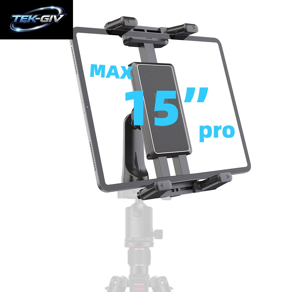 Stativ Einbeinstativ Universa Halter Halterung, Ständer Kompatibel Mit 7" - 15" Tablets Ipad, 4"-7" Klappbildschirm/Gerade Panel Telefon