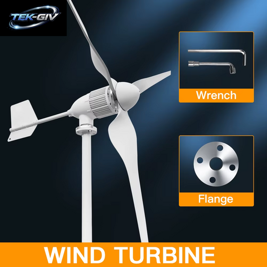 Neue Upgrade Versendet Von Polnischen Lager Mehr Leistungsstarke 5000W Horizontale Wind Turbine Generator Windmühle Mit