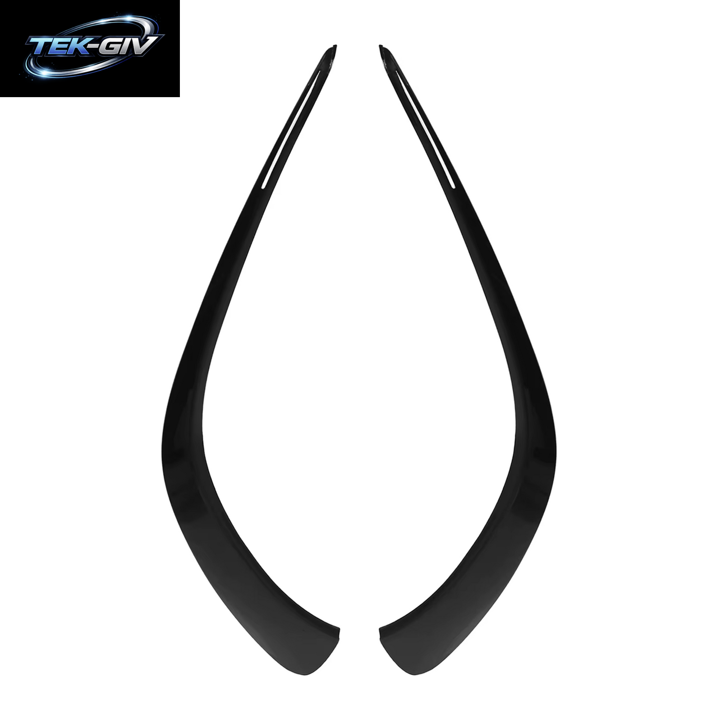 2 Stück Front Stoßstange Lippen Splitter Ersatz Abs Für Cla Klasse/C118/W118 Amg Linie 2019 Front Stoßstange Wind Messer