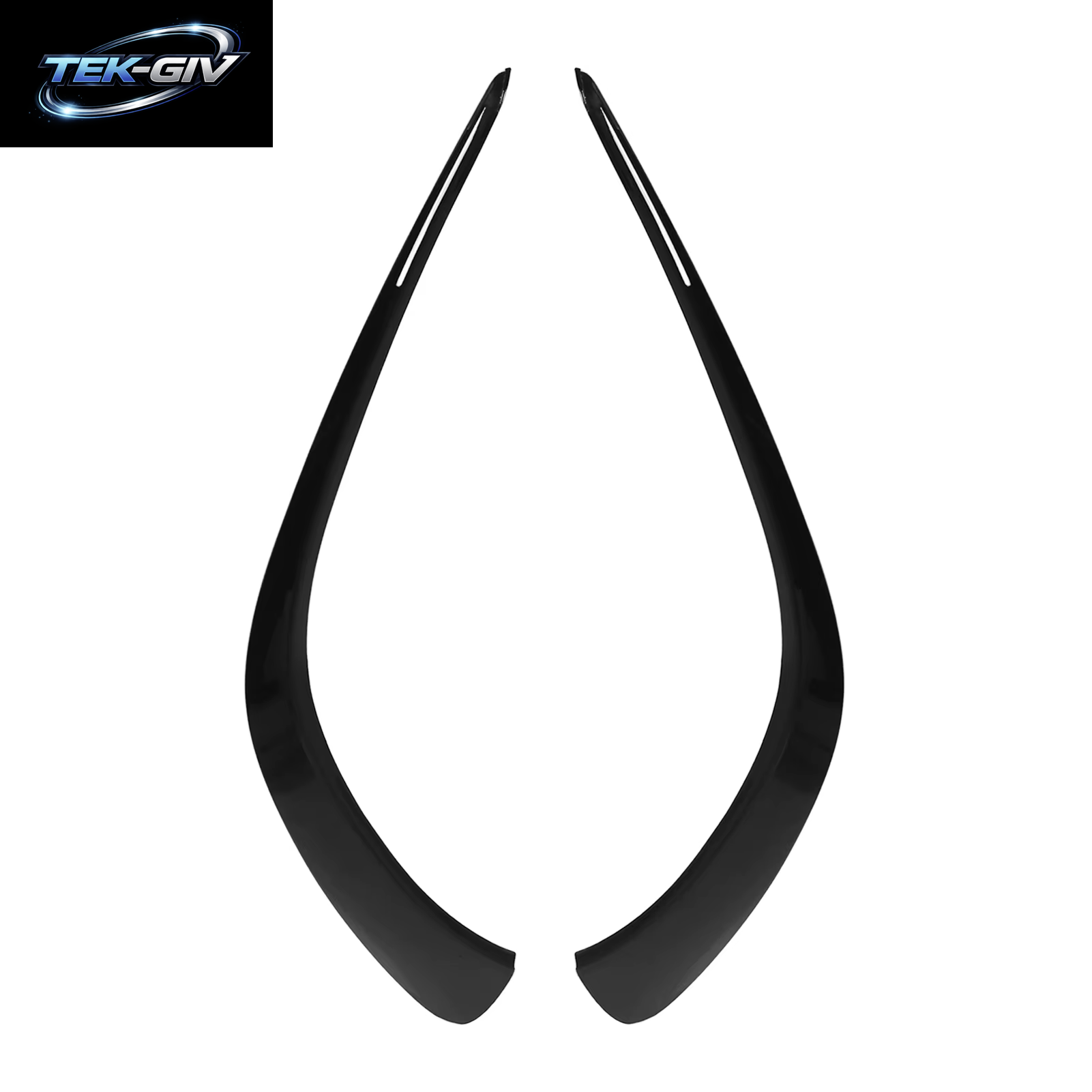 2 Stück Front Stoßstange Lippen Splitter Ersatz Abs Für Cla Klasse/C118/W118 Amg Linie 2019 Front Stoßstange Wind Messer