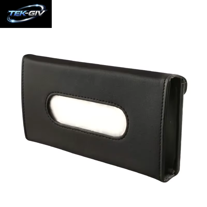 Neue PU Leder Tissue Box Auto Auto Lkw Sonnenblende Hängen Halter Auto Tissue Boxen Auto Innen Lagerung Dekoration Zubehör