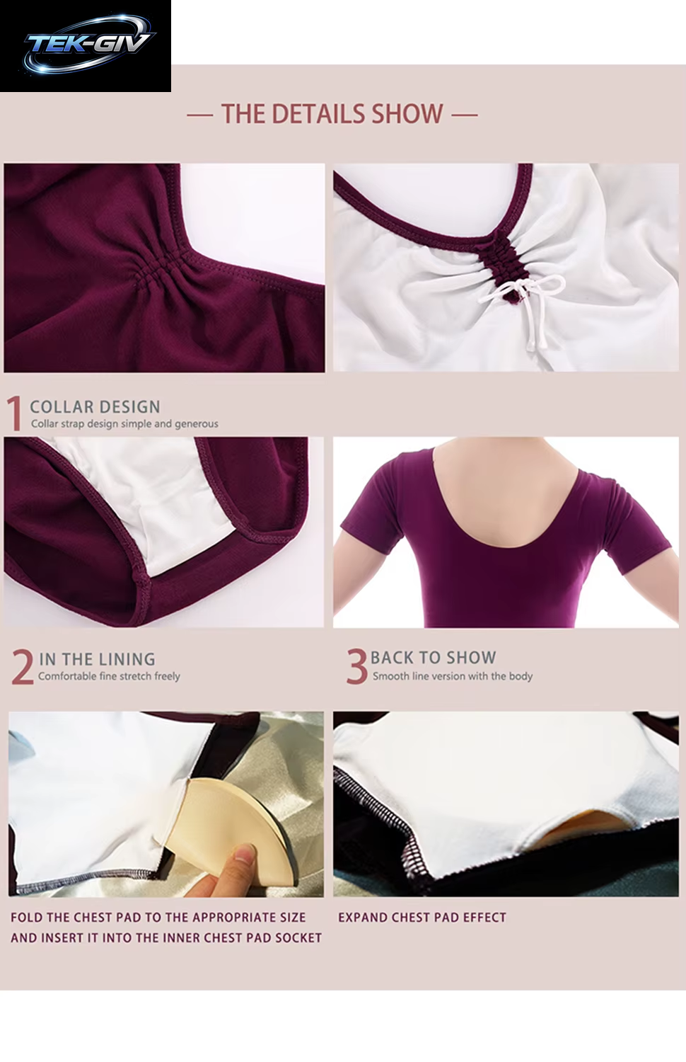 Ballett Trikot Erwachsene Hohe Qualität Praxis Ballett Tanzen Tragen Frauen Kurzarm Eleganz Dance Team Gymnastik Overall