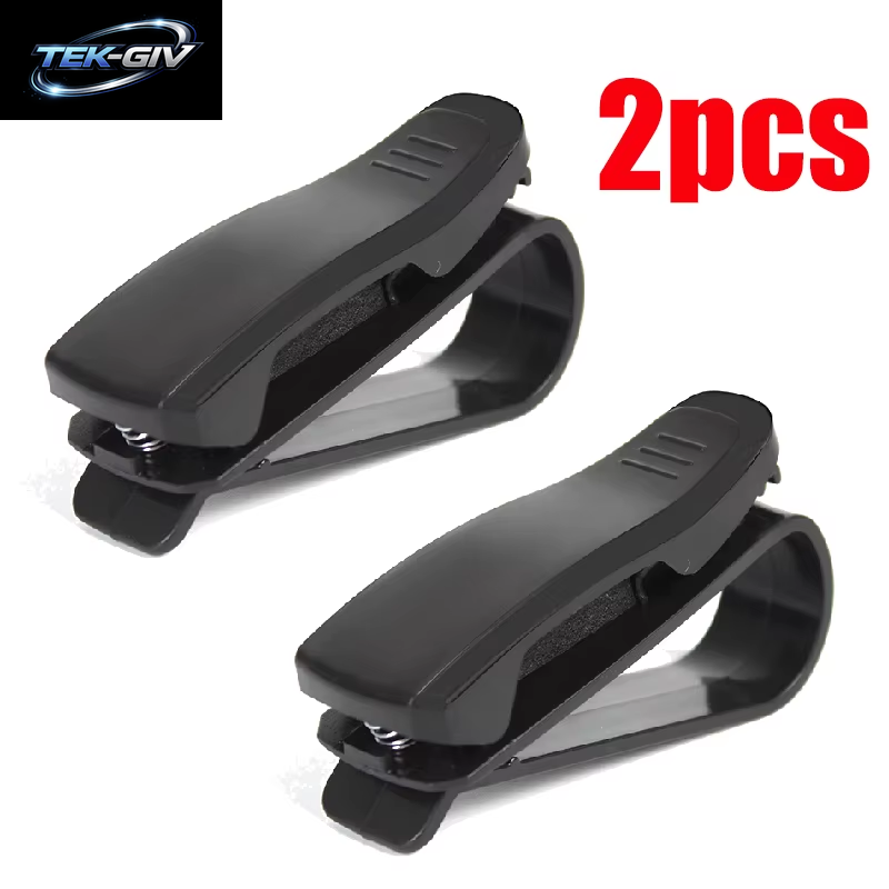 Universal Auto Sonnenblende Gläser Box Sonnenbrille Clip Karte Ticket Halter Stehen Verschluss Stift Fall Brillen Clips Auto Zubehör