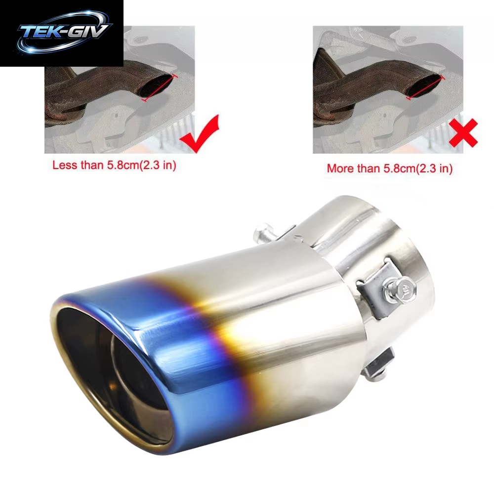 Autozubehör Endhals-Auspuffrohr-Dekoration Für Volkswagen VW JETTA MK5 MK6 GOLF 5 6 7 GTI TIGUAN PASSAT B5 B6 B7 B8