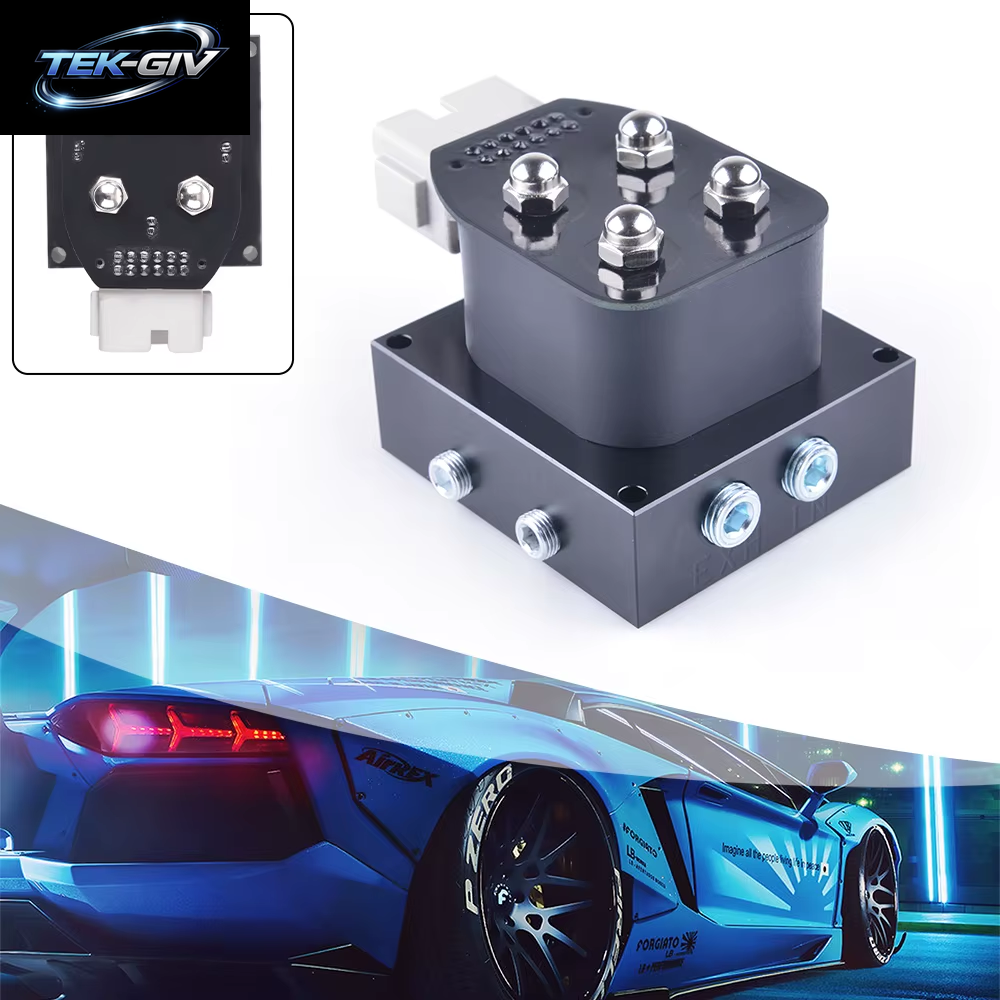 12V Magnetventil Air Ride Suspension Manifold Valve 0-200Psi Pneumatischer Stoßdämpfer Für Auto Fast Control Fbss
