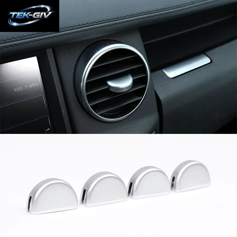 Für Land Rover Discovery 3/Entdeckung 4 2004-2016 Auto Dashboard Air-Klimaanlage Outlet Einstellung Stange Dekorative Abdeckung Trim