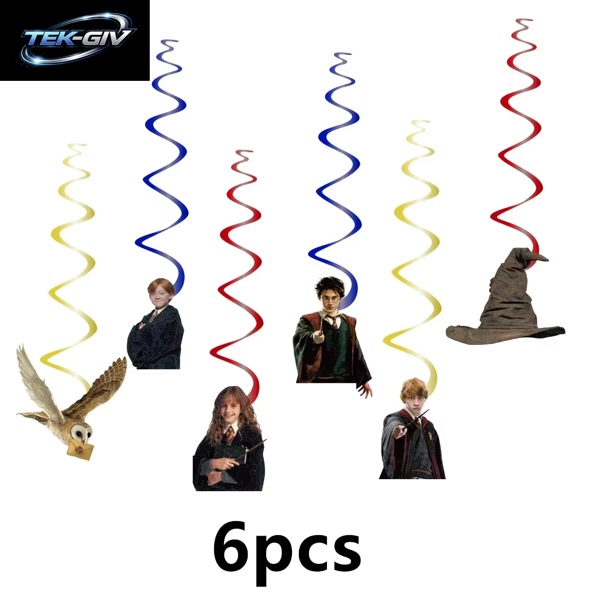 Harry Potter Ballon Hogwarts Hintergrund Eule Schule Happy Birthday Banner Party Dekoration Tortendekoration Einweg-Tischgeschirr