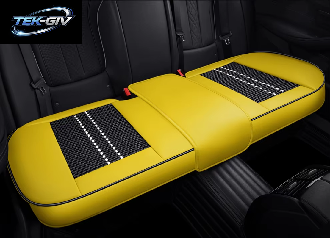 Leder-Front-Autositz-Schutzbezüge, Kissen, Luxuriös, Wasserdicht, Für Fiat Punto Ford Explorer Laguna 3 Fiat Bravo Golf G5