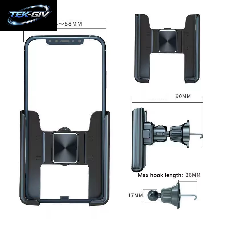 Neuer Telefon Halter 360 ° Drehst Änder Für Handy Universal Schwerkraft Auto Telefon Halter in Auto Entlüftung Sclip Unterstützung Halterung GPS
