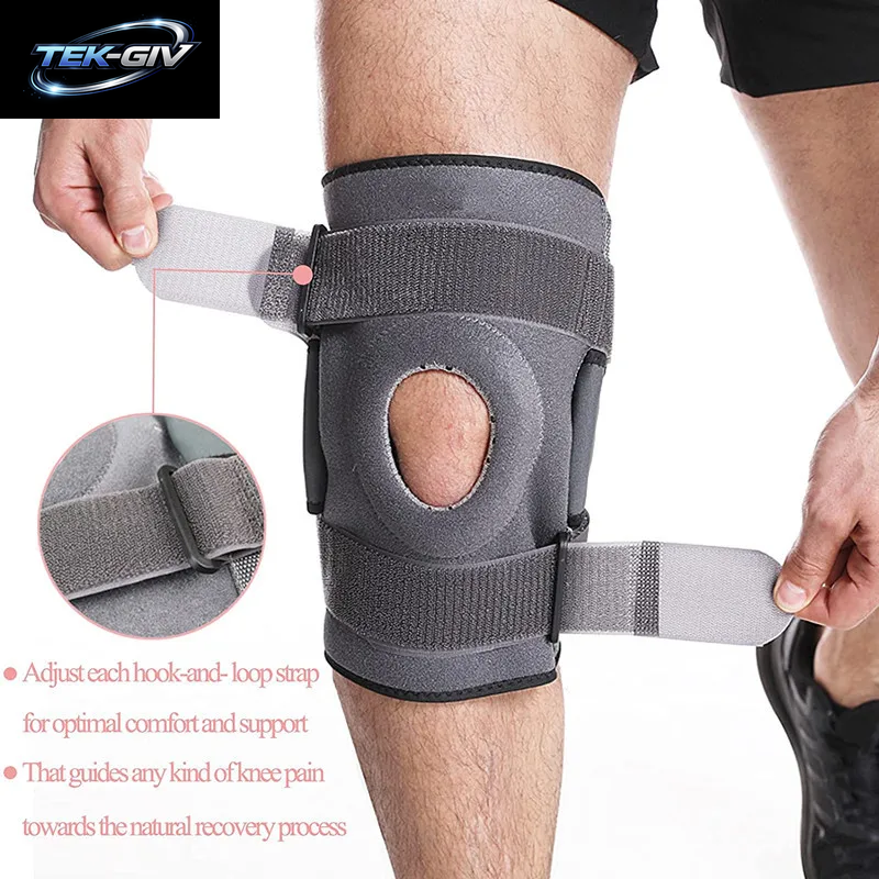 1 Stücke Einstellbare Knie Brace Unterstützung Patella Knie Strap Stabilisator Wrap Knie Schmerzen Relief Arthritis Verletzungen Recovery Meniskus Riss