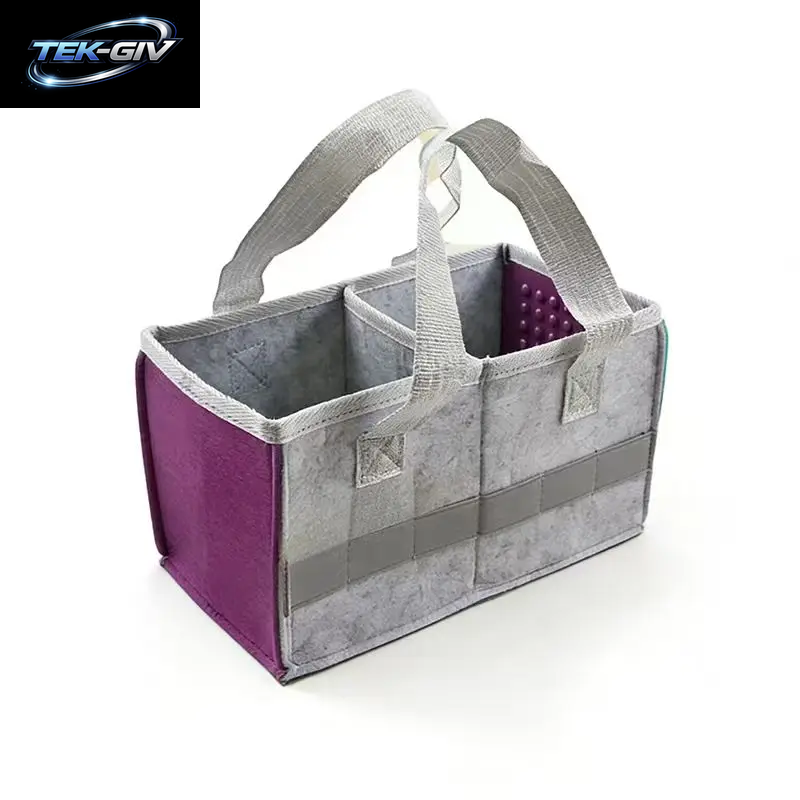 Filz-Tragetasche, Kompatibel Mit Toniebox-Starter-Set Und Tonies-Figuren Für Reisen, Zuhause, Filztuch, Musikspielzeug, Falttasche