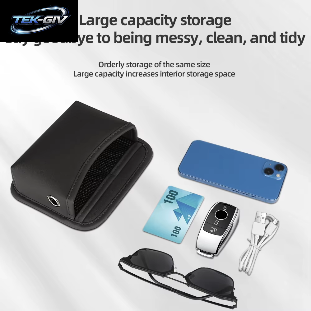 Selbst Klebende Auto Aufbewahrung Tasche Klebrige Organizer Tasche Sitz Rückseite Seitentür Verstauen Aufräumen Kit Für Telefon Geldbörse Karte