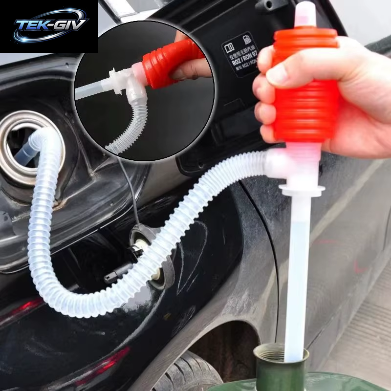 LKW Auto Hand Kraftstoffpumpe Öl Benzin Diesel Transfer Sucker Manuelle Kraftstoffpumpe Benzin Flüssigkeit Siphon Saugkraftstoff Transferpumpe