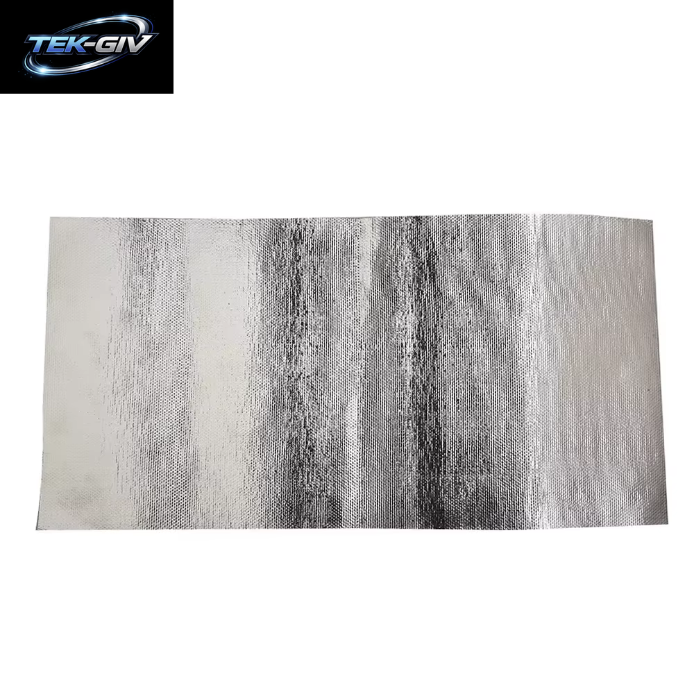 25X50Cm 25X100Cm 1 Stücke Auto Wärme Schutz Film Auto Kotflügel Wärme Auto Motorrad Hitzeschild Isolierung Auspuff Motor Film Wrap