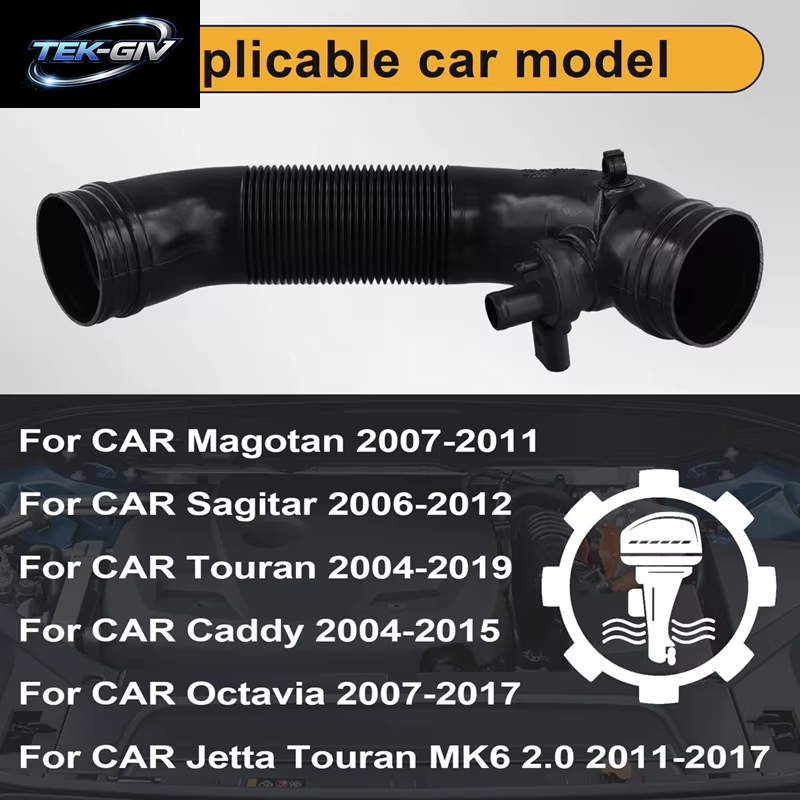 Für VW Jetta Touran MK6 2.0 2011-2017 Auto Motor Luftfilter Ansaugschlauch 1TD 129684 G