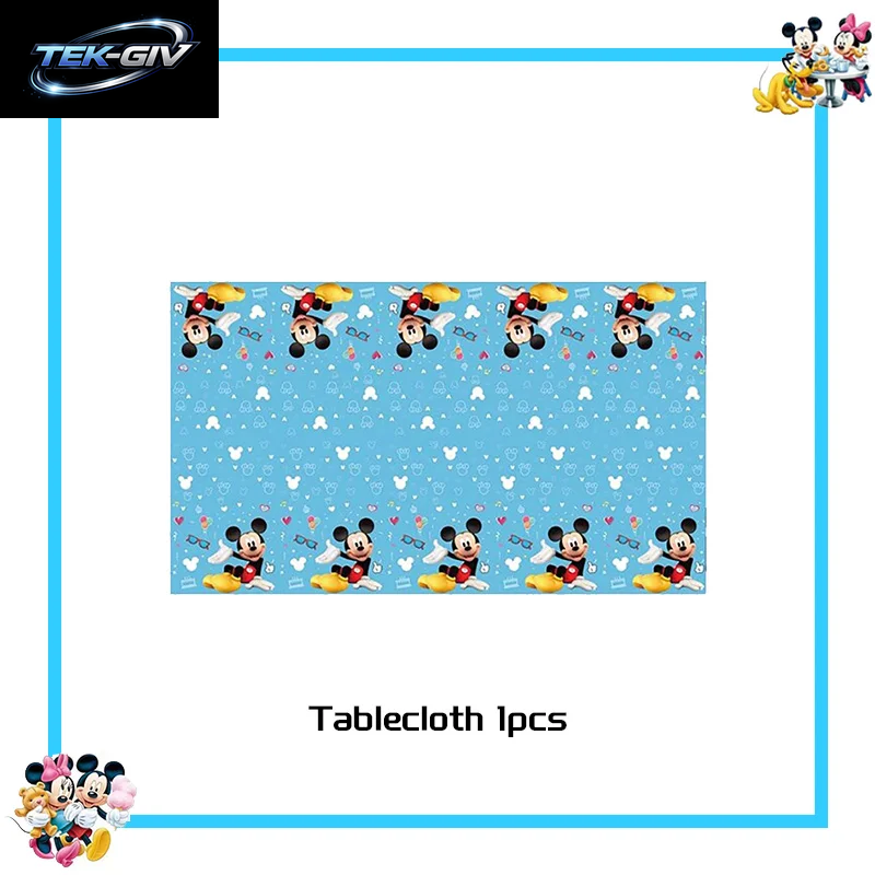 Mickey Mouse Geburtstag Party Dekoration Geschirr Candy Box Banner Tischdecke Hintergrund Ballon Für Kinder Geburtstag Party Supplies
