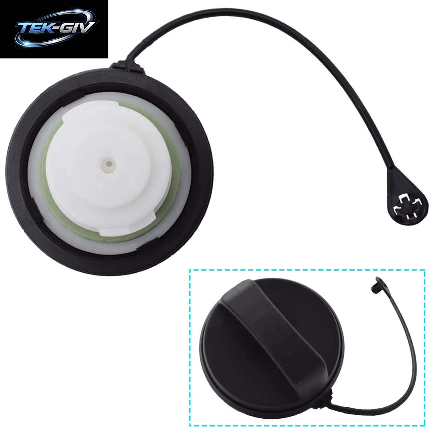 6G 919030 AD Autozubehör Für Ford Focus MK2 2005–2012 2006 2007 2008 2009 2010 2011, Kraftstoff-Benzinfüller, Öltank, Tankdeckel-Abdeckung