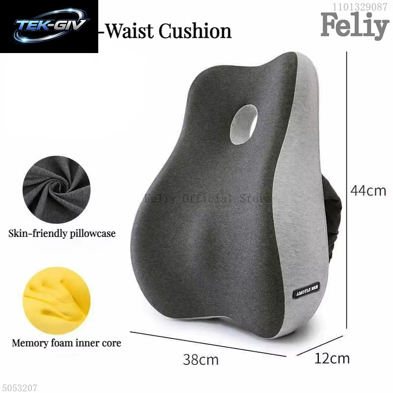 Memory Foam Auto Sitz Unterstützung Taille Kissen Massage Lenden Orthopädische Kissen Büro Stuhl Gesäß Kissen Schmerzen Relief Kissen Sets